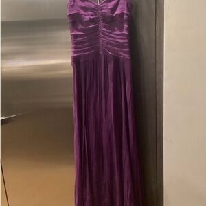 Elegant Purple Evening Gown